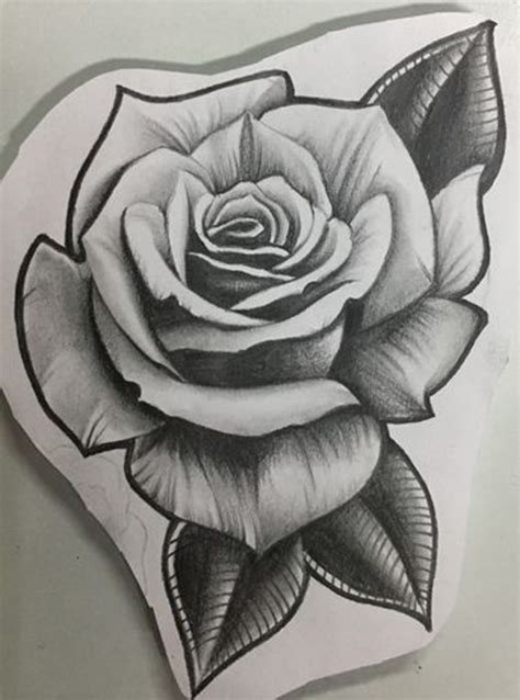 rose tattoo stencils|realistic rose tattoo stencils.